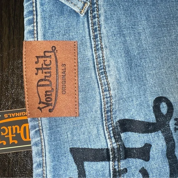 Von Dutch Originals Plus Size Skinny Jeans 16 fits 14 best - Picture 3 of 10